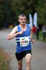 Peter Newton (Morpeth Harriers) finishing 16th in the mens ERRA National Road Relays.